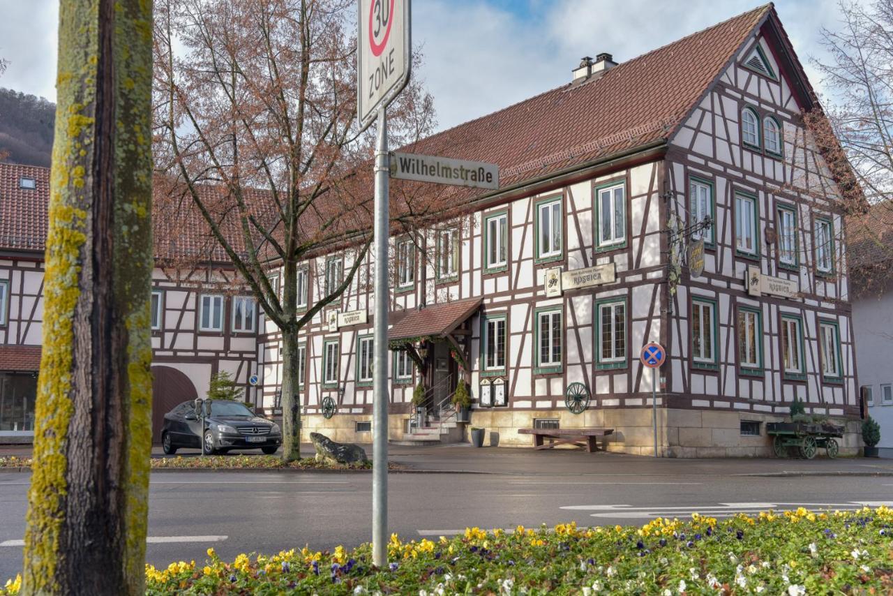 Hotel Ristorante Rostica Bad Urach Eksteriør billede